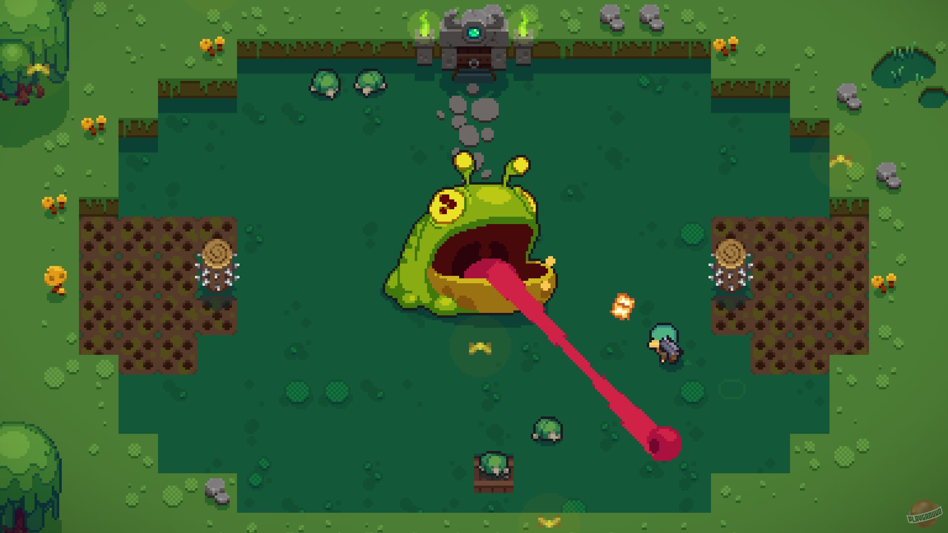 Скриншот из игры Blazing Beaks - 1