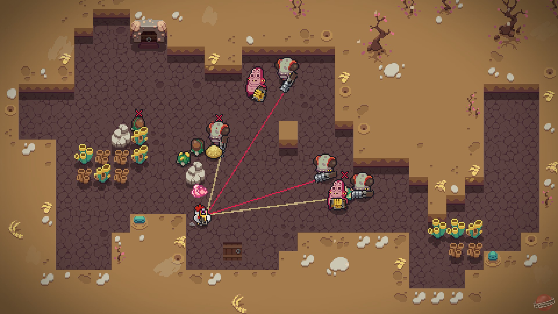 Скриншот из игры Blazing Beaks - 30