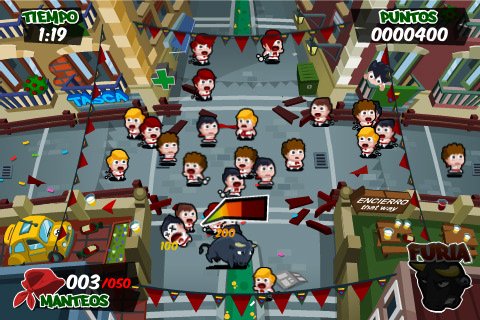 Скриншот из игры Crazy Bull - 3