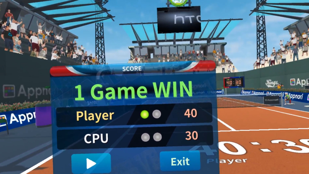 Скриншот из игры Tennis Kings VR - 6