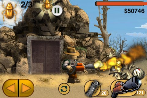 Скриншот из игры Mummys Revenge - 4