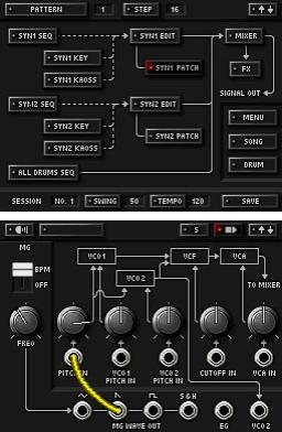 Скриншот из игры KORG DS-10 Synthesizer - 3