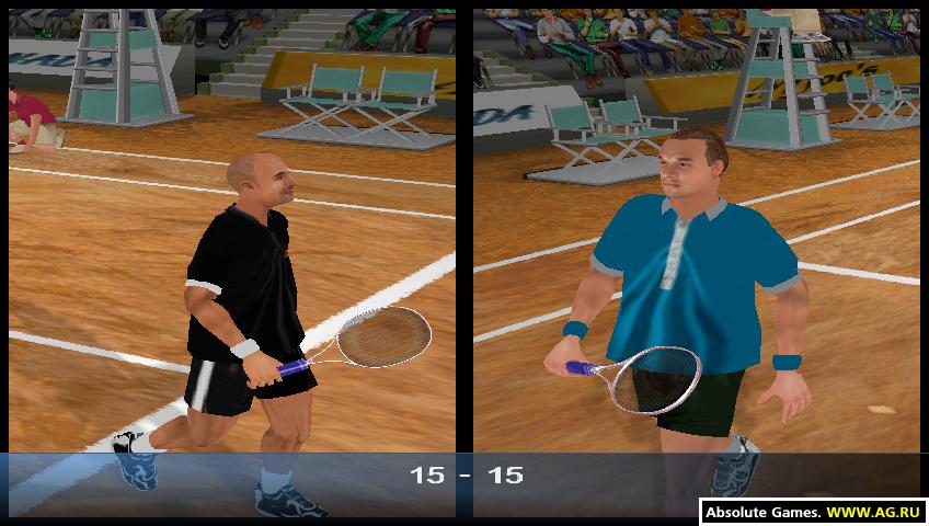 Скриншот из игры Agassi Tennis Generation 2002 - 5