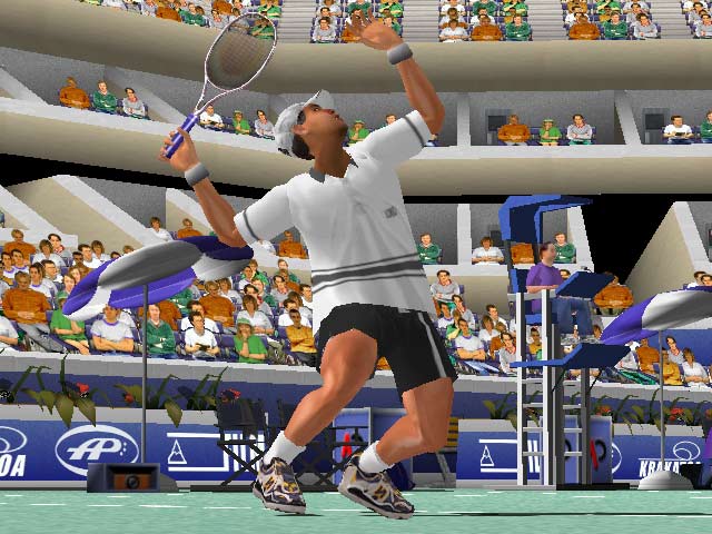 Скриншот из игры Agassi Tennis Generation 2002 - 2