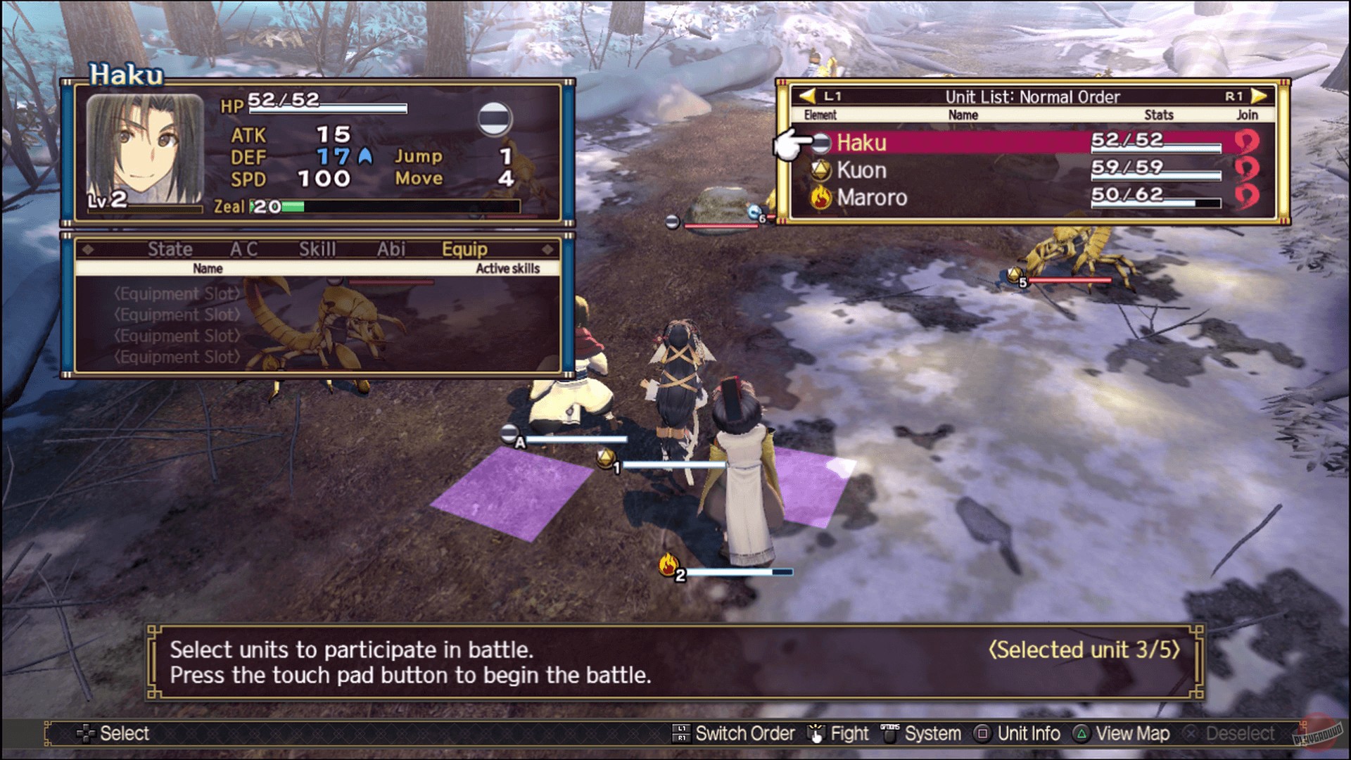 Скриншот из игры Utawarerumono: Mask of Deception - 33