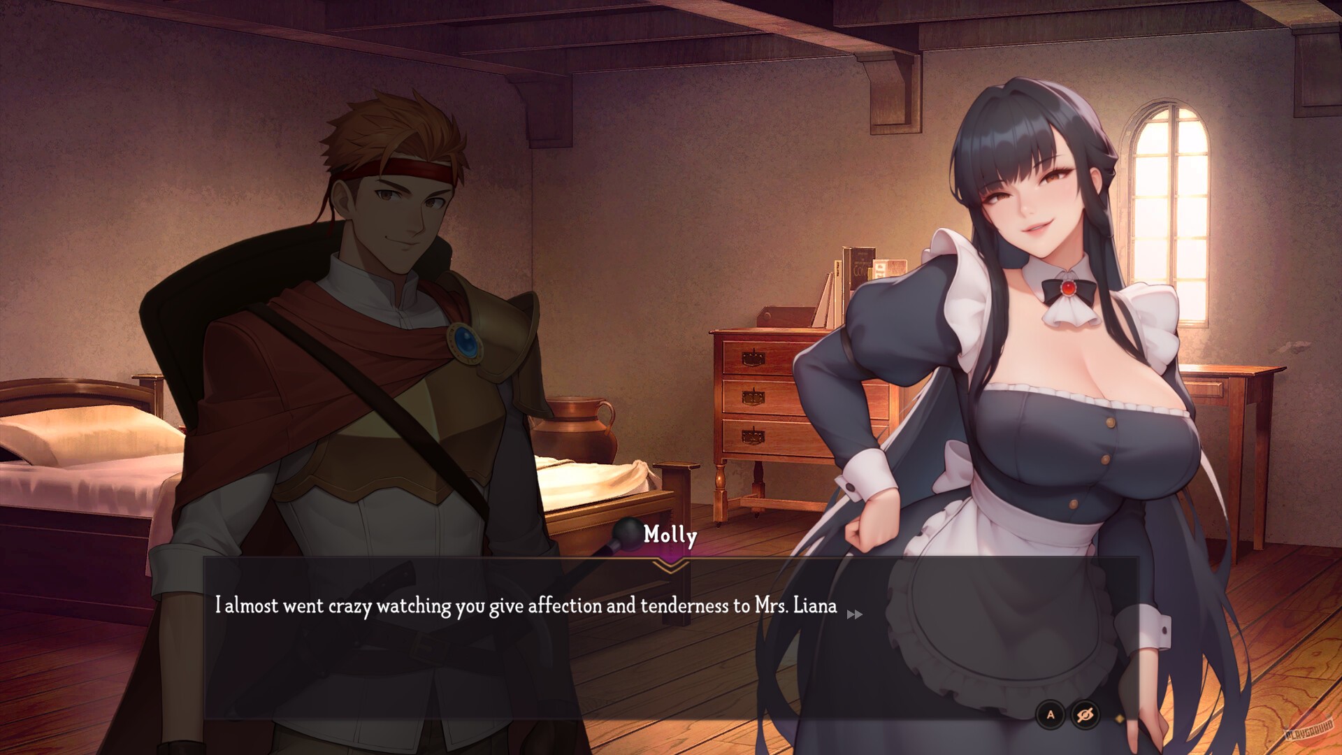 Скриншот из игры Aquilon's Sex Quest - 1