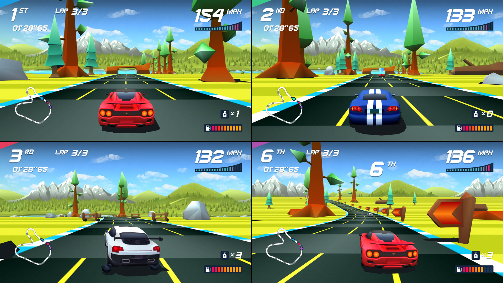 Скриншот из игры Horizon Chase Turbo - 2