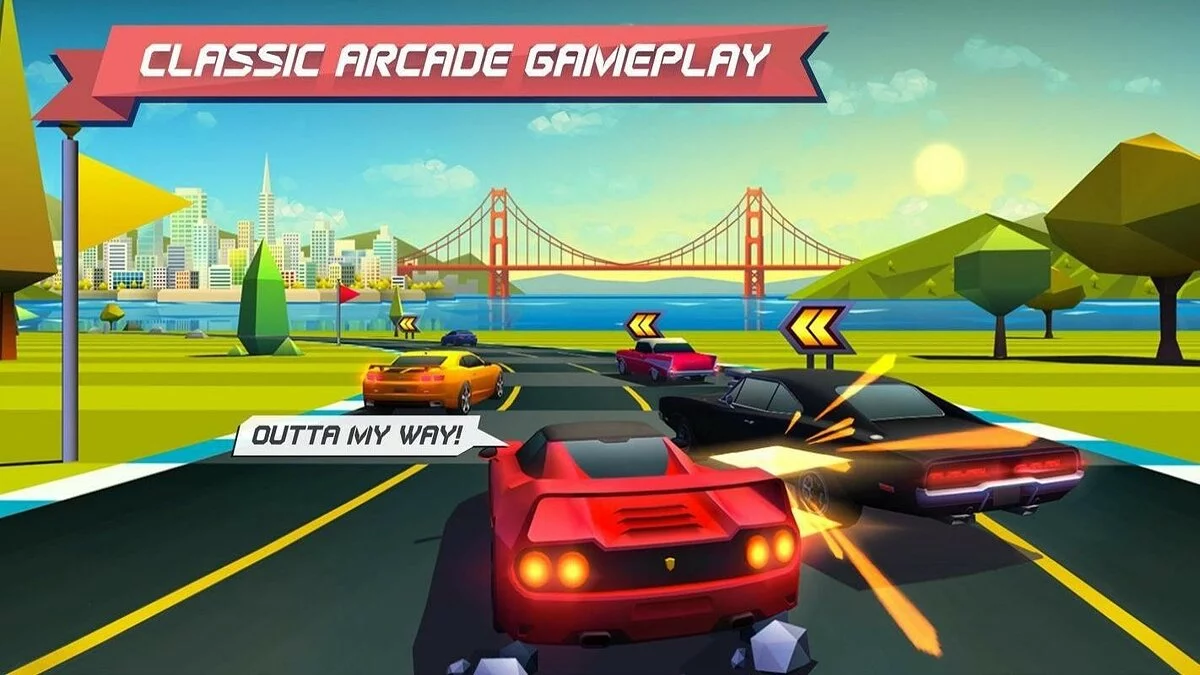 Скриншот из игры Horizon Chase - 11