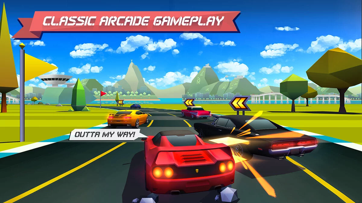 Скриншот из игры Horizon Chase - 12