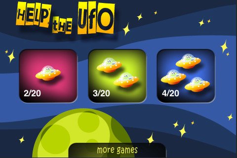 Скриншот из игры Help the UFO - 1