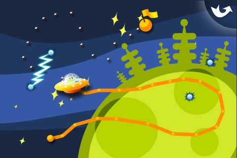 Скриншот из игры Help the UFO - 2