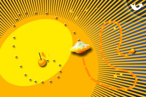 Скриншот из игры Help the UFO - 3