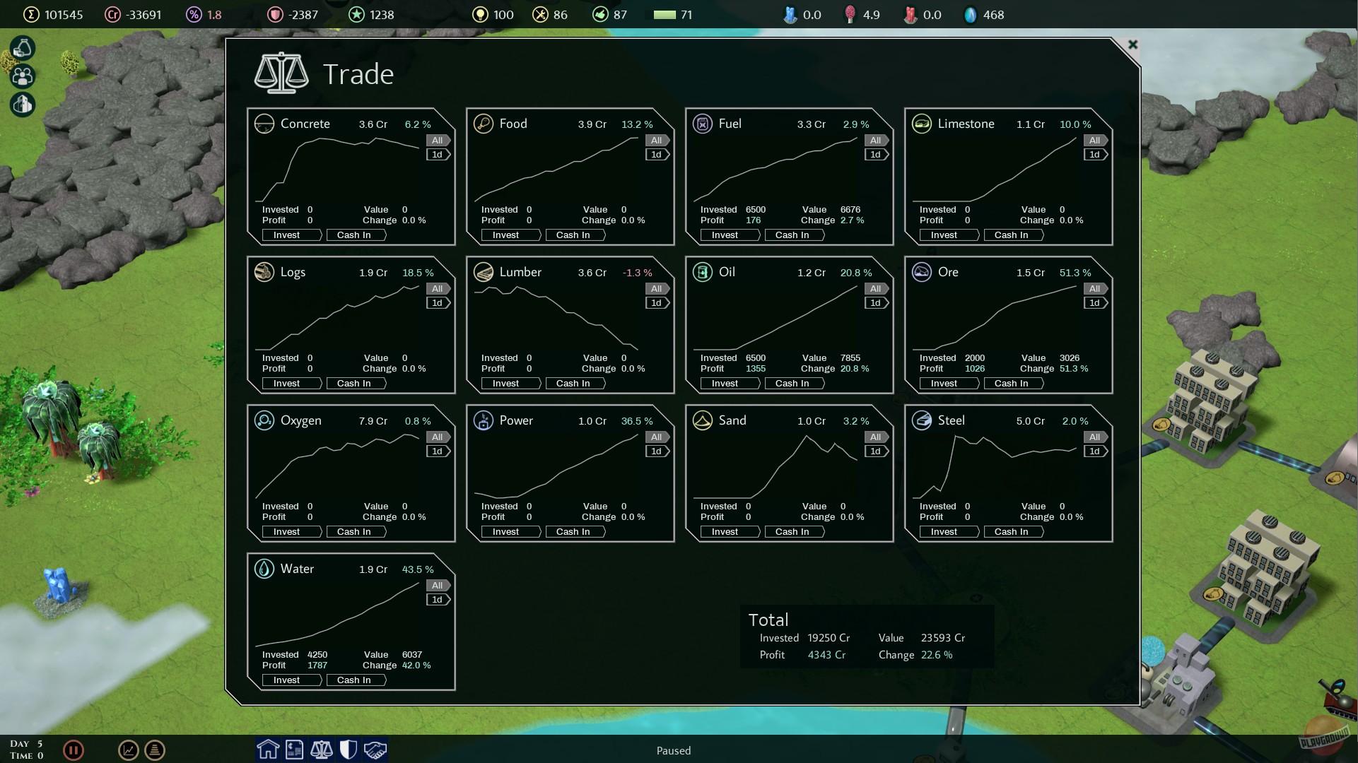 Скриншот из игры Planet Colonization - 6
