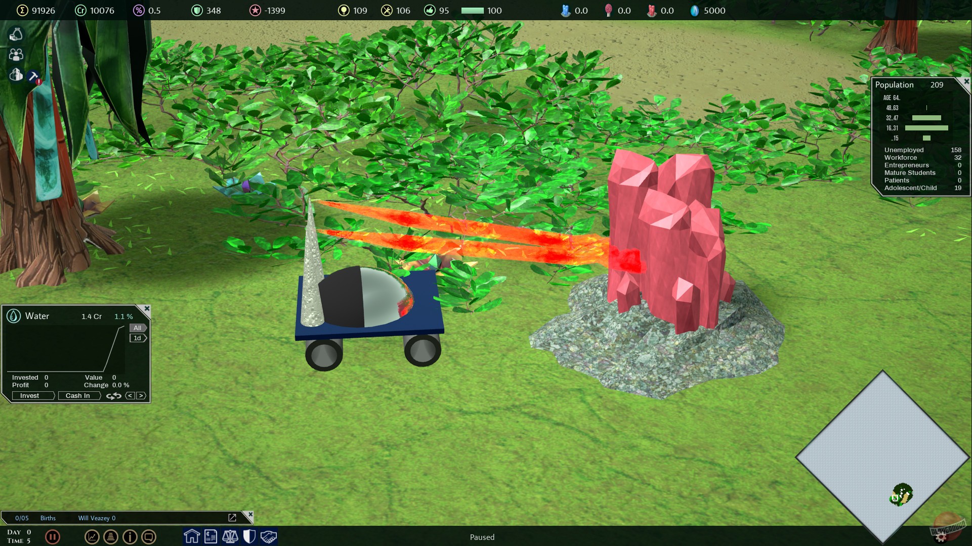 Скриншот из игры Planet Colonization - 3