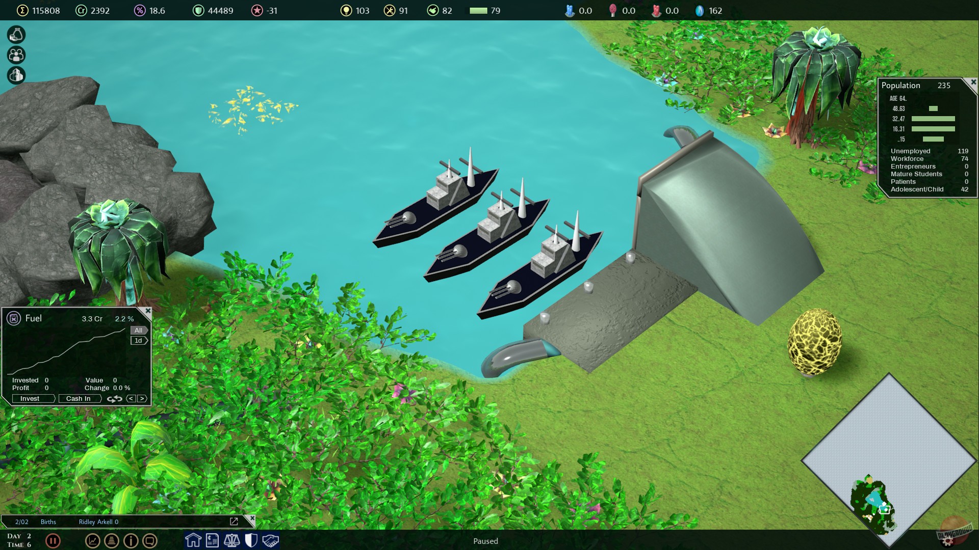 Скриншот из игры Planet Colonization - 8