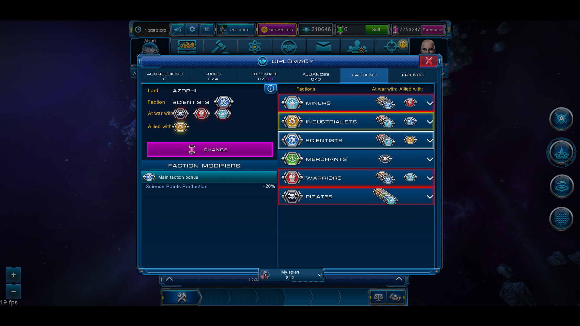 Скриншот из игры Astro Lords: Oort Cloud - 49