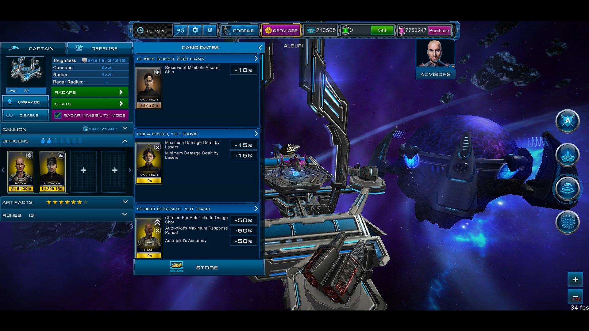 Скриншот из игры Astro Lords: Oort Cloud - 56