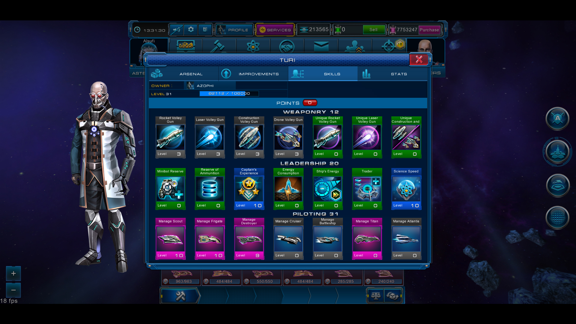 Скриншот из игры Astro Lords: Oort Cloud - 53