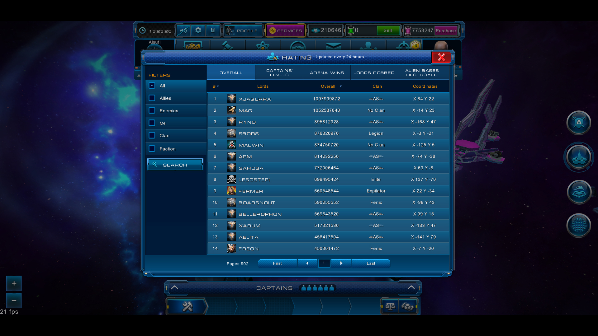 Скриншот из игры Astro Lords: Oort Cloud - 22