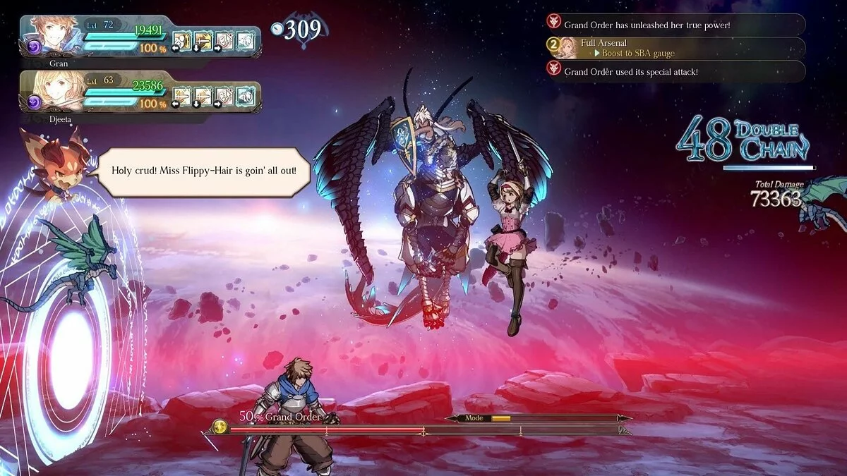 Скриншот из игры Granblue Fantasy Versus - 38