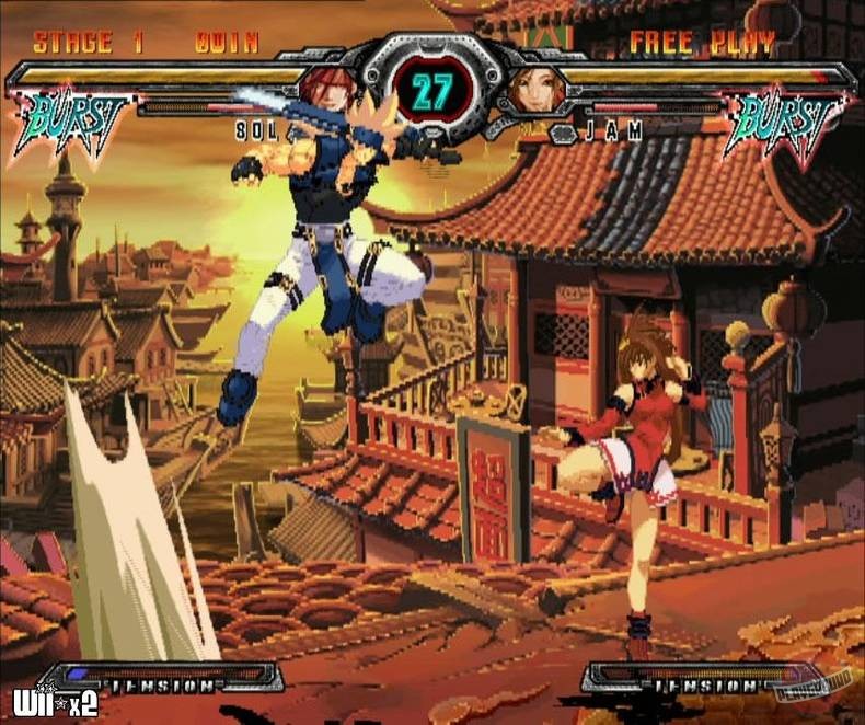 Скриншот из игры Guilty Gear XX Accent Core - 1