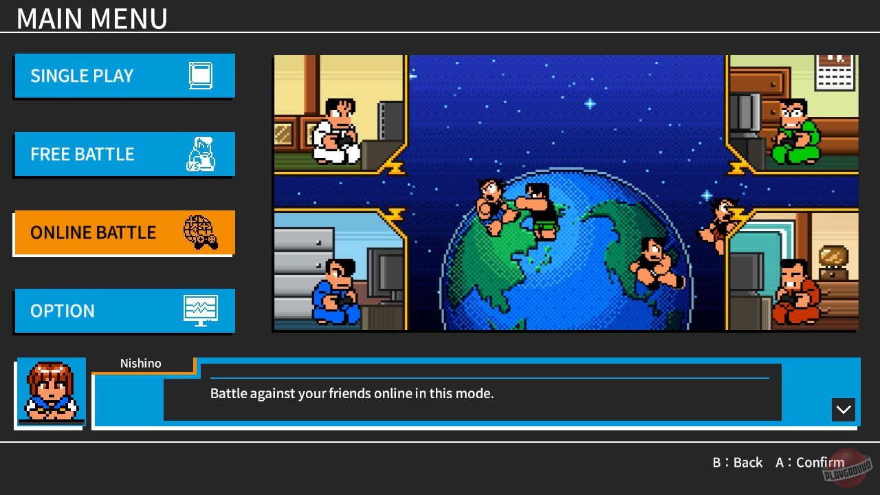Скриншот из игры River City Melee: Battle Royal Special - 7