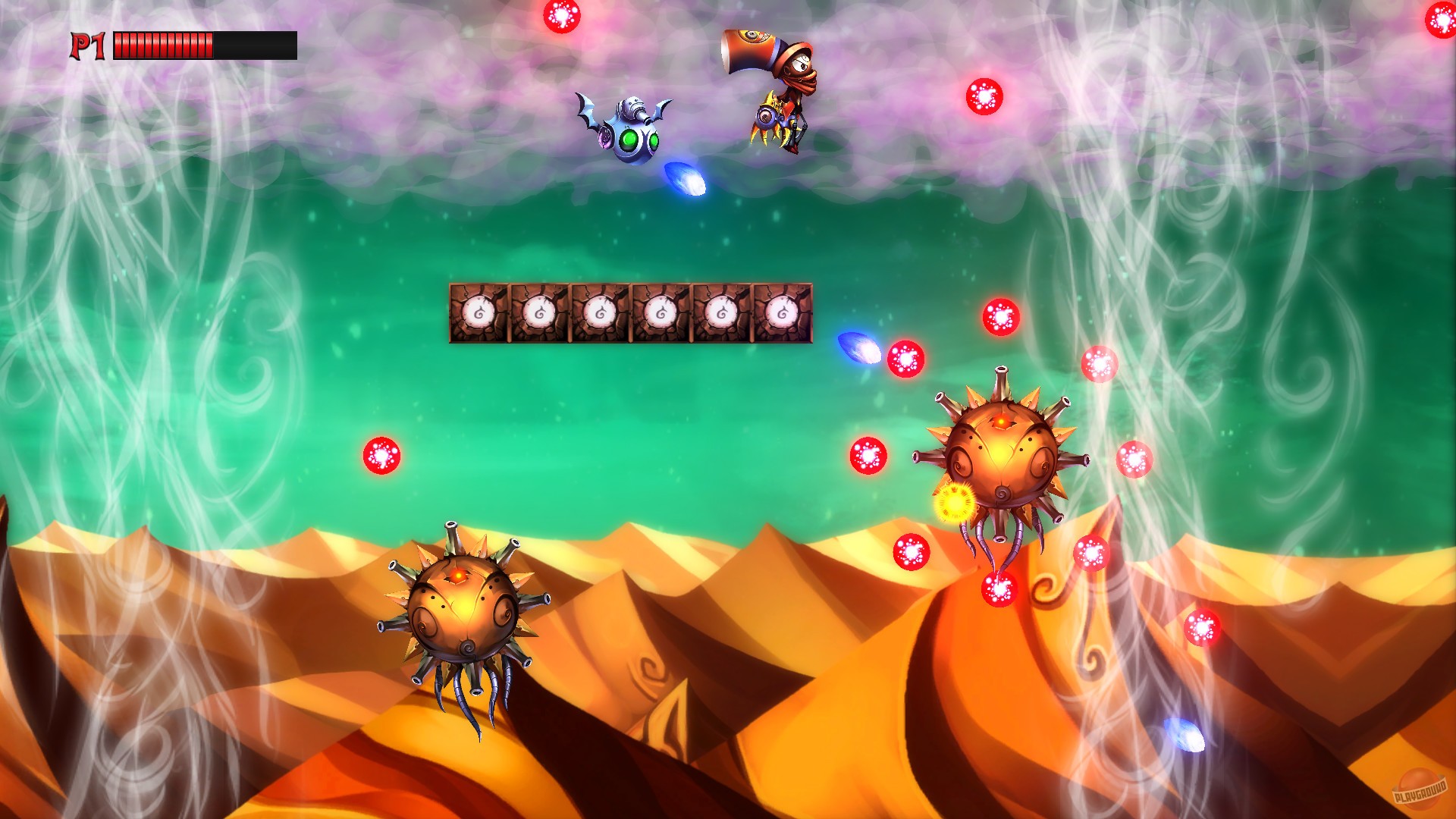 Скриншот из игры Mecho Tales - 2