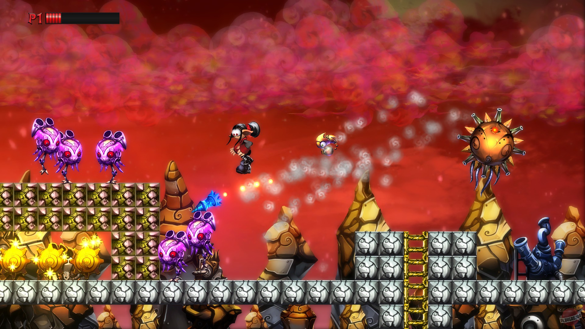 Скриншот из игры Mecho Tales - 1