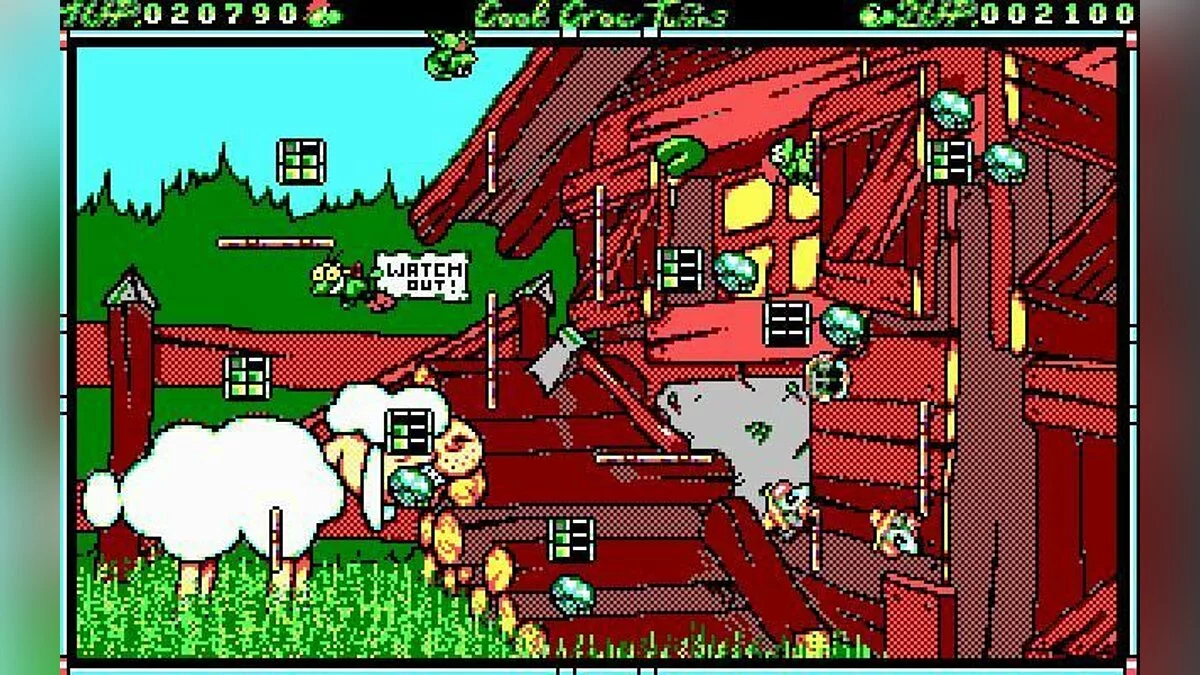 Скриншот из игры Cool Croc Twins - 2