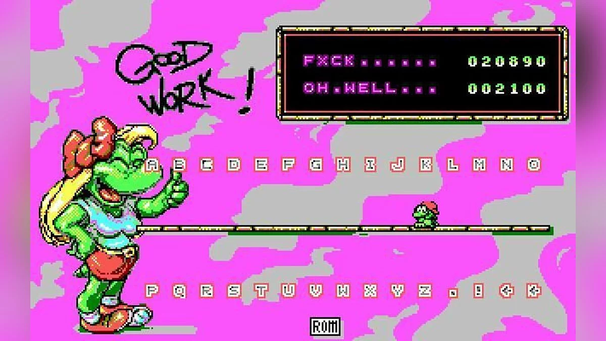 Скриншот из игры Cool Croc Twins - 1