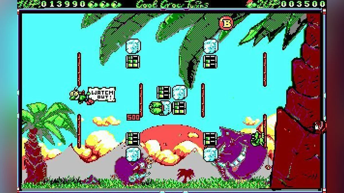 Скриншот из игры Cool Croc Twins - 4