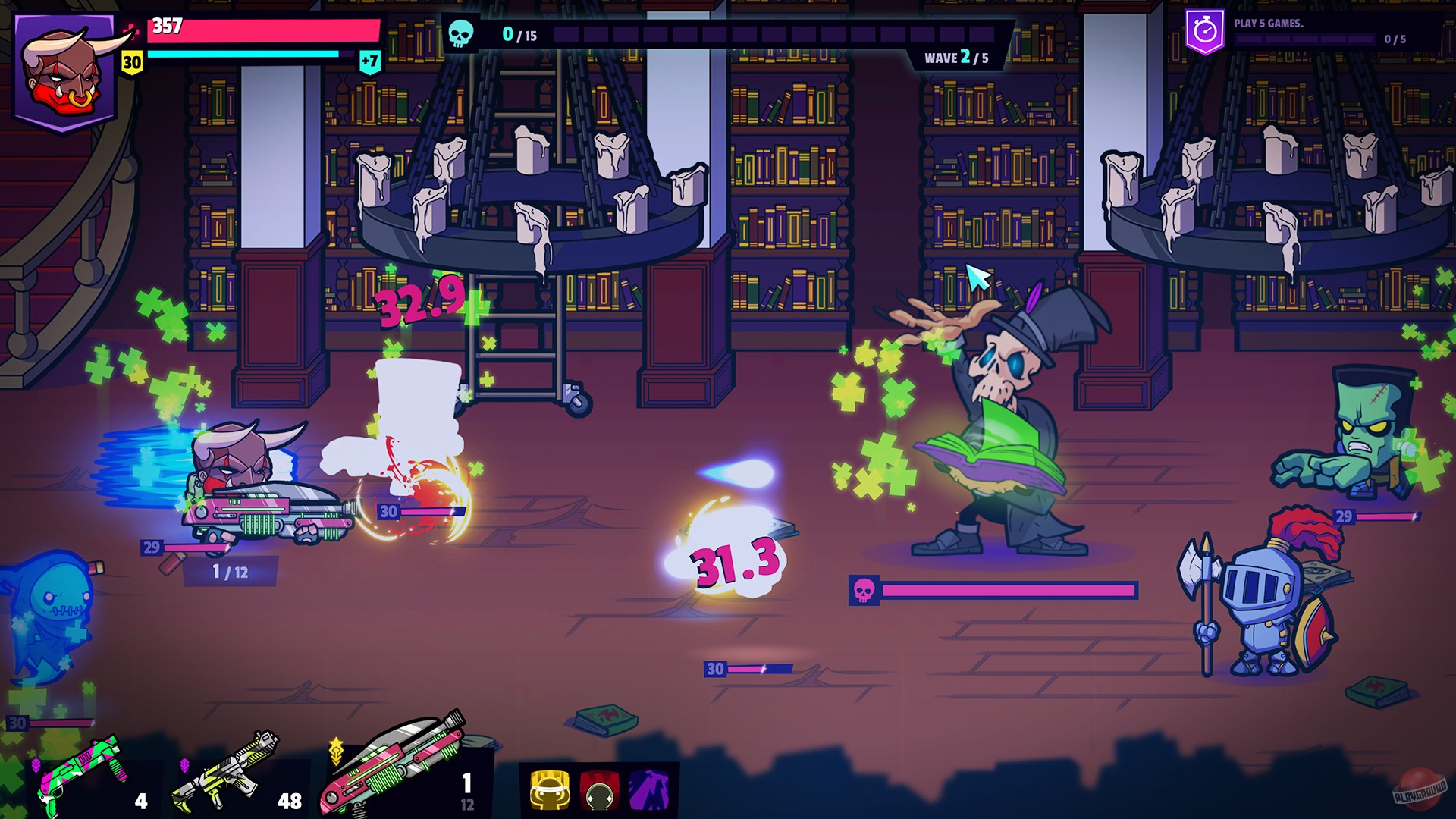 Скриншот из игры Deadtime Defenders - 21