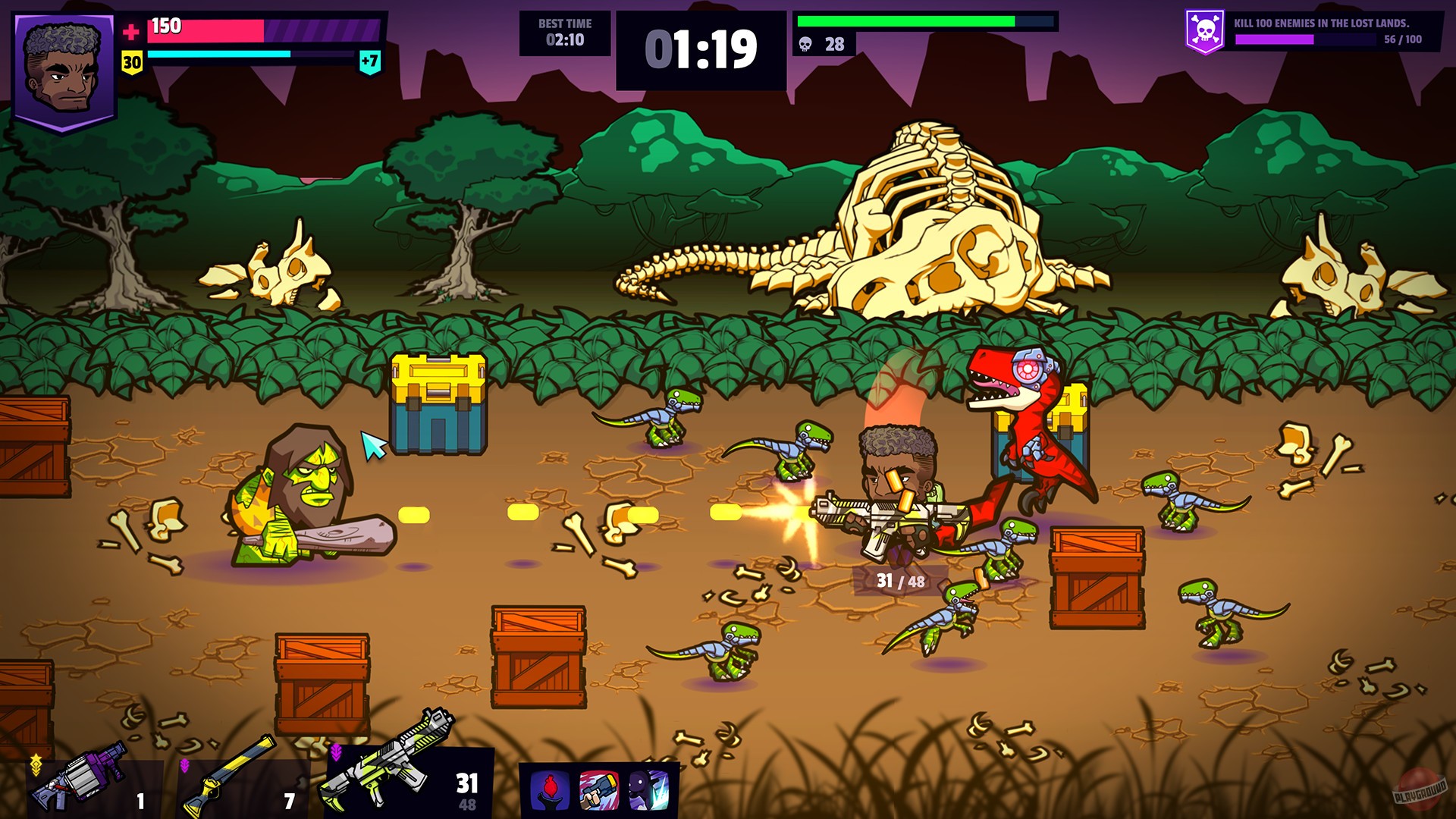 Скриншот из игры Deadtime Defenders - 23