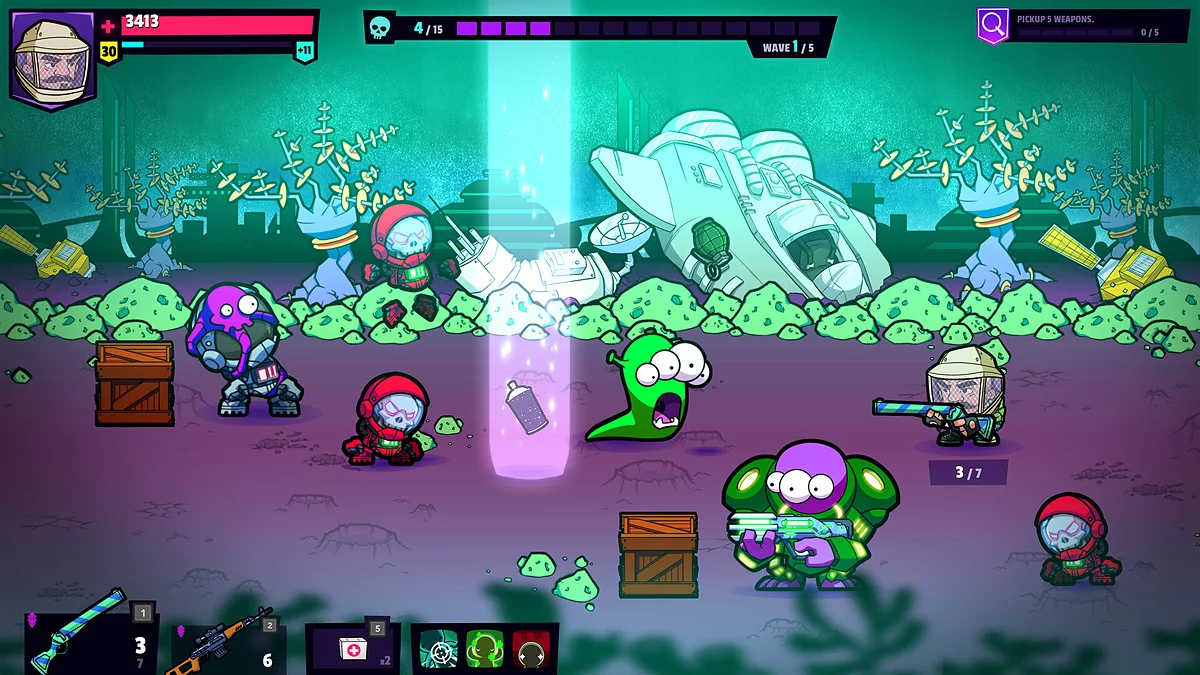 Скриншот из игры Deadtime Defenders - 20