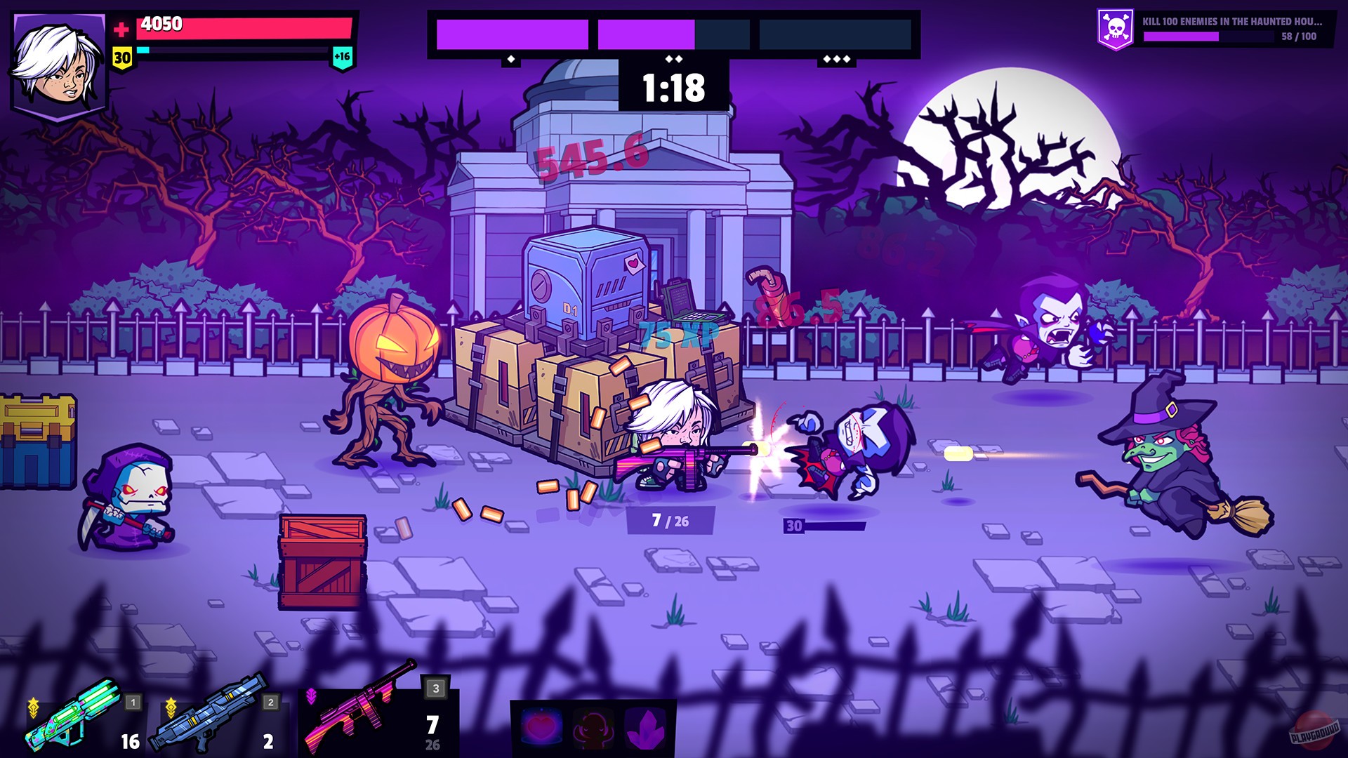 Скриншот из игры Deadtime Defenders - 15