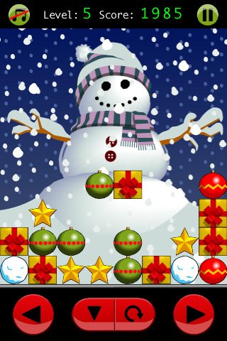 Скриншот из игры ToTris - Christmas - 3