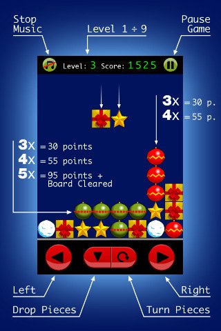 Скриншот из игры ToTris - Christmas - 4