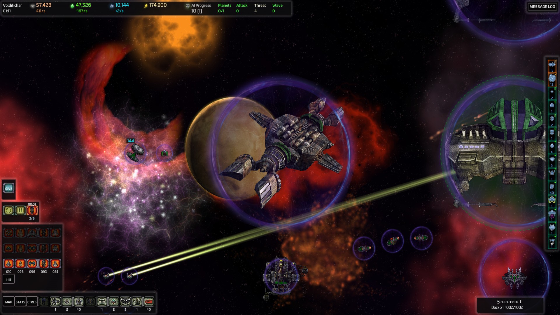 Скриншот из игры AI War: Fleet Command - 18