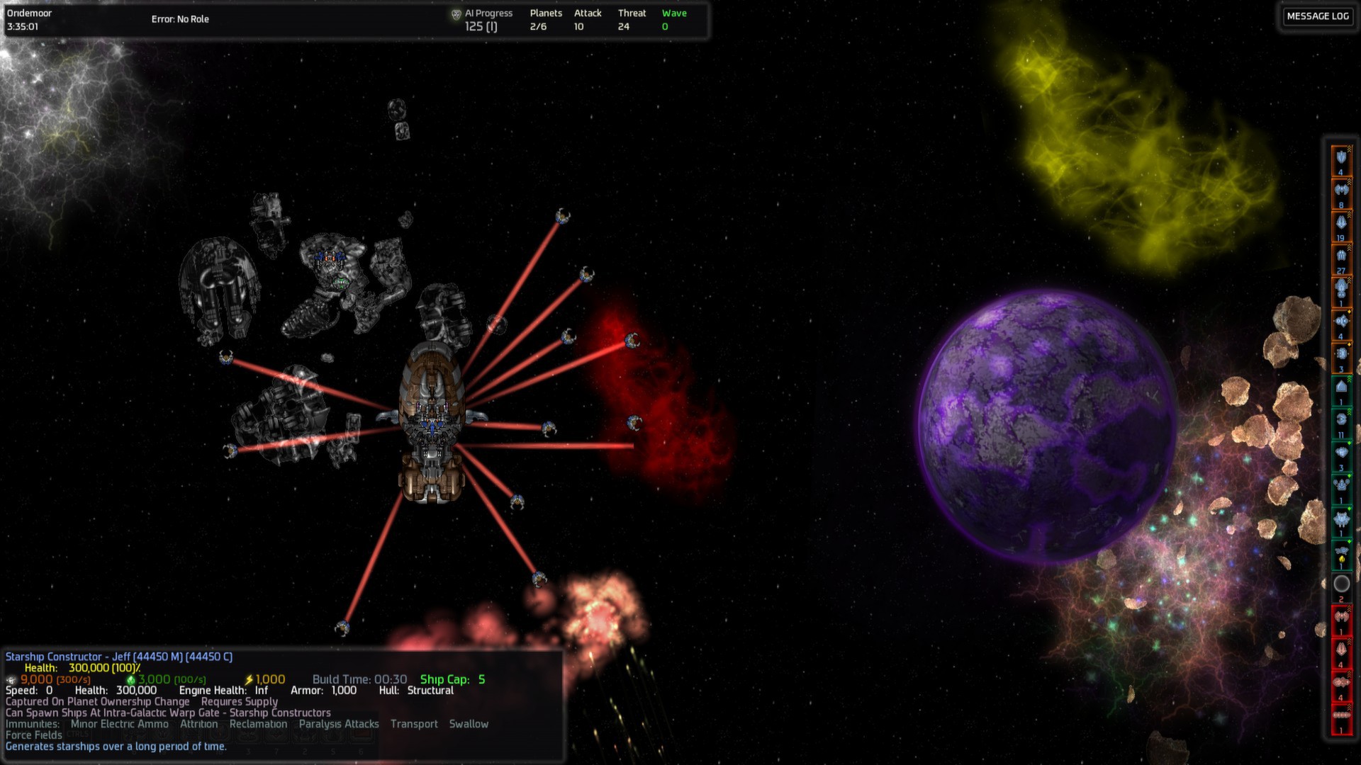Скриншот из игры AI War: Fleet Command - 54