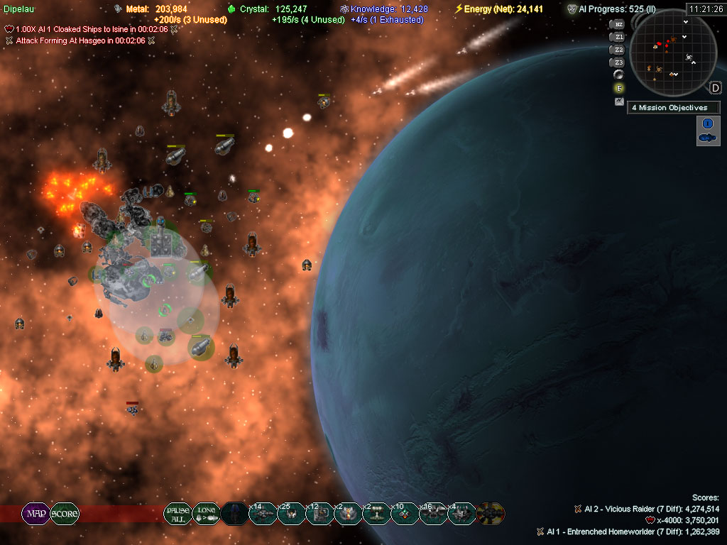 Скриншот из игры AI War: Fleet Command - 69
