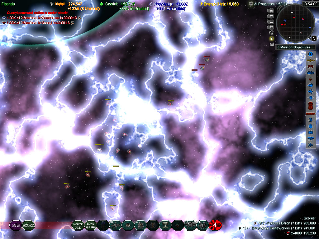 Скриншот из игры AI War: Fleet Command - 32