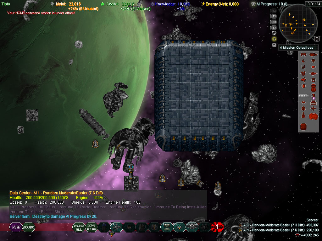 Скриншот из игры AI War: Fleet Command - 75