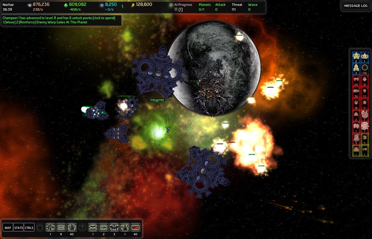 Скриншот из игры AI War: Fleet Command - 64