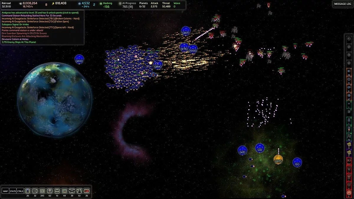 Скриншот из игры AI War: Fleet Command - 12