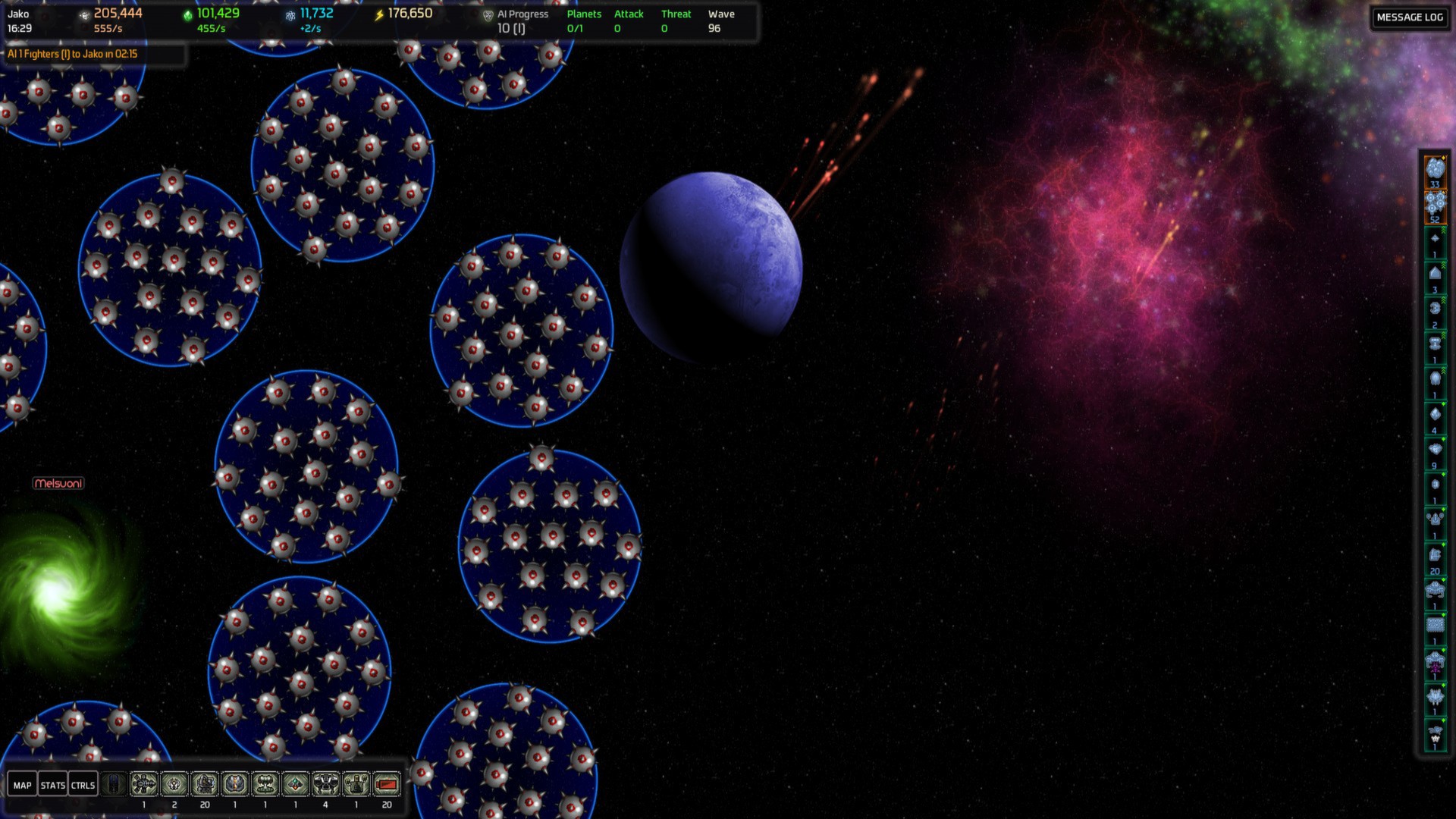 Скриншот из игры AI War: Fleet Command - 58