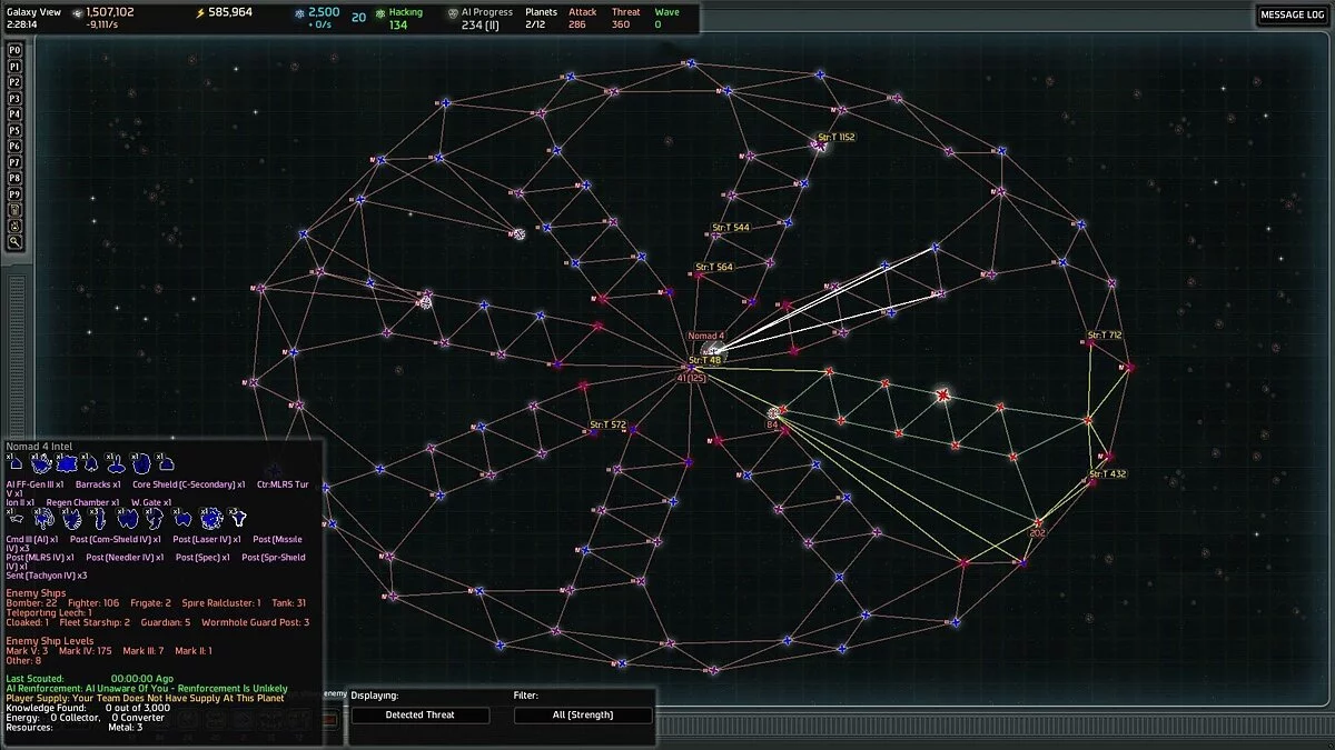 Скриншот из игры AI War: Fleet Command - 29