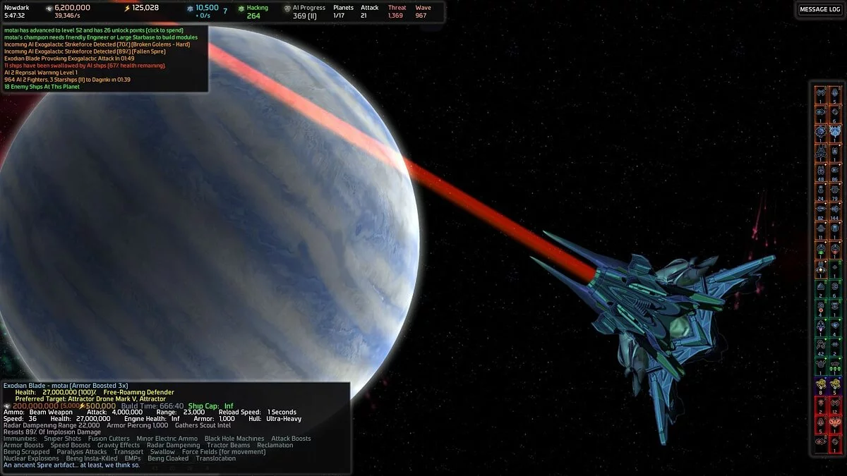 Скриншот из игры AI War: Fleet Command - 25