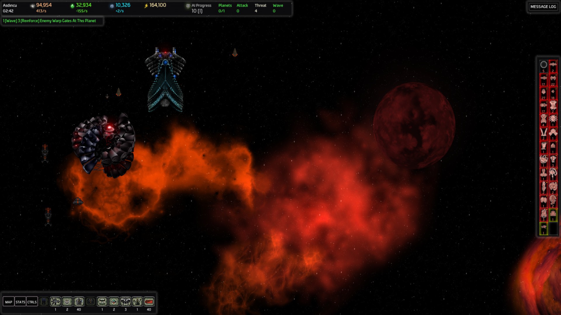 Скриншот из игры AI War: Fleet Command - 36