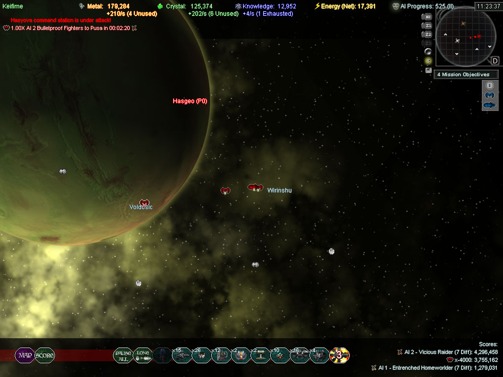 Скриншот из игры AI War: Fleet Command - 66
