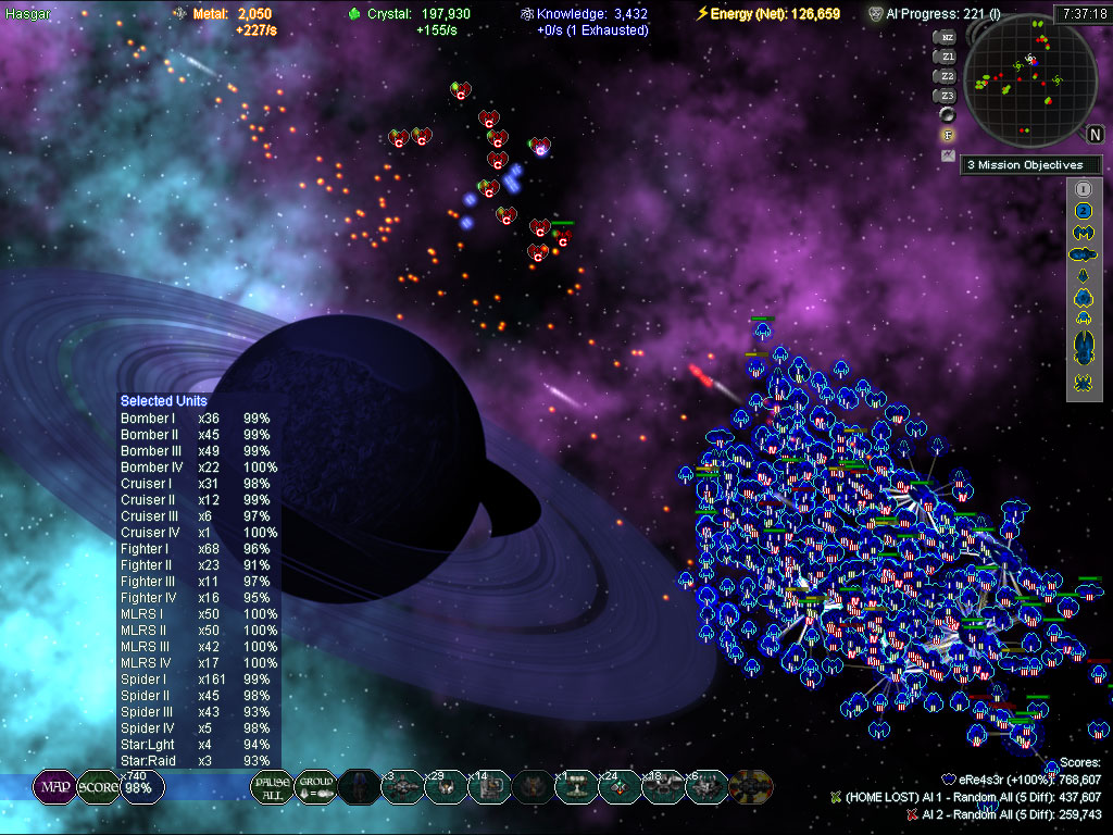 Скриншот из игры AI War: Fleet Command - 38
